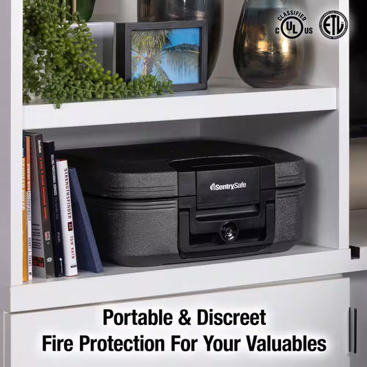 0.28 Cu. Ft. Fireproof & Waterproof Safe Box